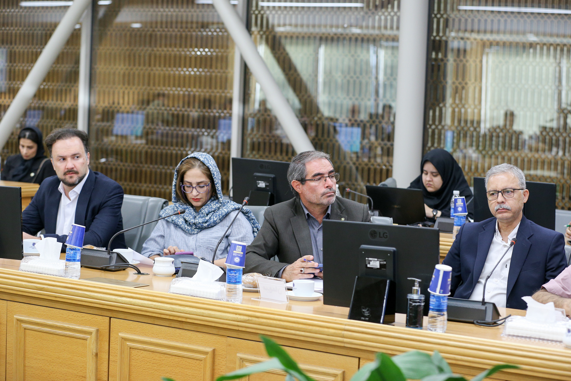 حضور رئیس هیات مدیره و دبیر سندیکا در اتاق بازرگانی